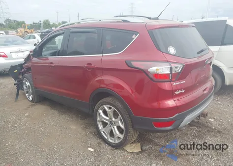 2017 Ford Escape Titanium из США, поврежденный, VIN 1FMCU0J92HUA81405